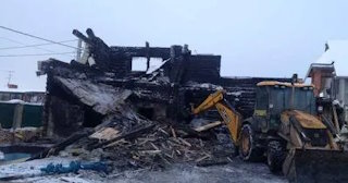 Демонтаж сгоревших зданий в Ишиме | Сварной-Шм - снос после пожара от 1036 рублей